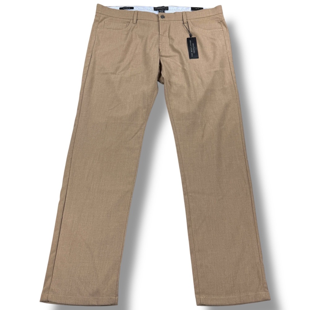 NWT The Men’s Store Pants Men’s Size‎ 38x32 Tailored Fit Chino Tan - $98 MSRP